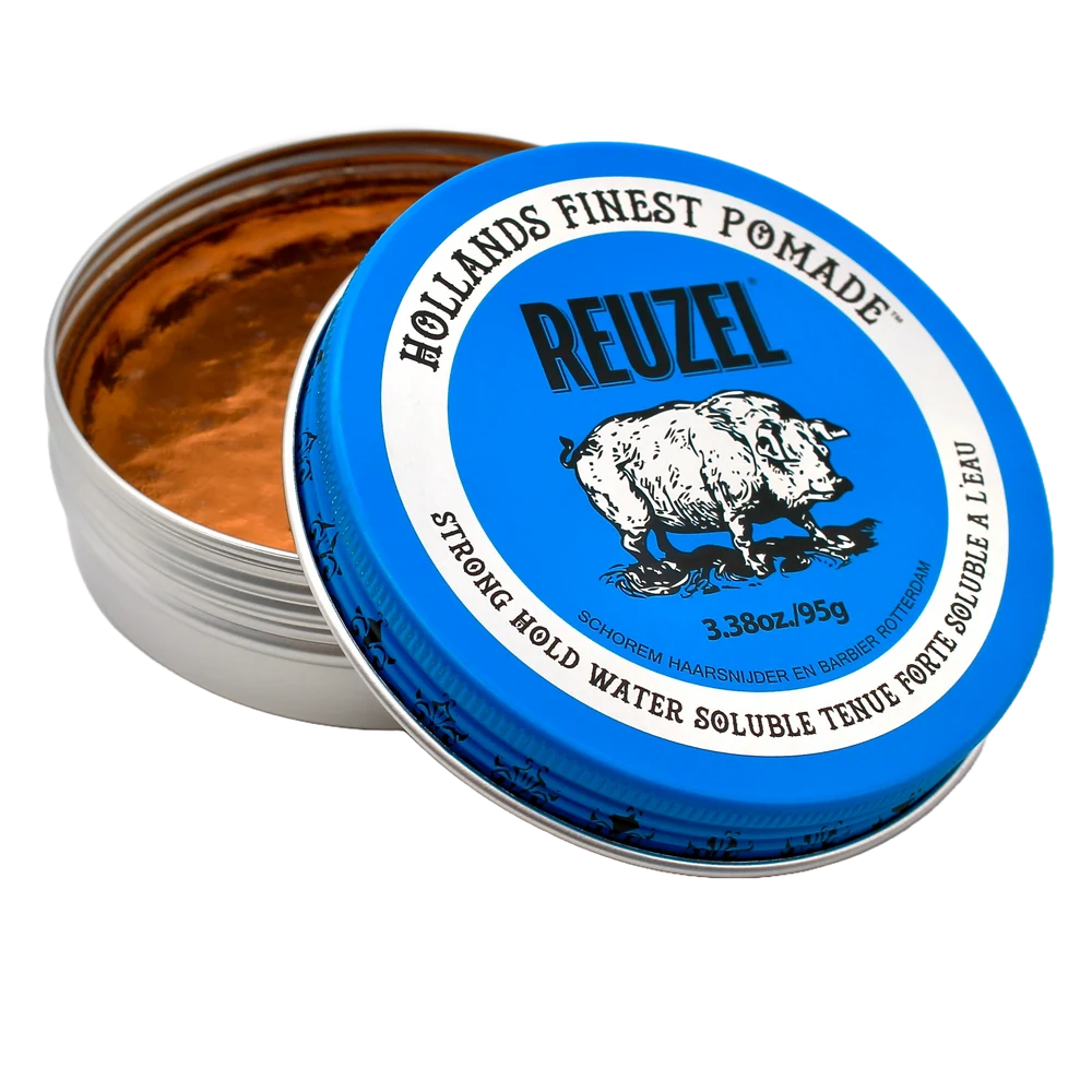 Reuzel Blue Pomade (Strong Hold, High Sheen)